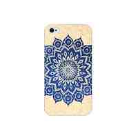 Retro Pattern Back Case for iPhone 4/4S