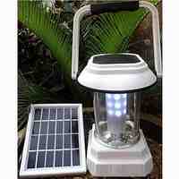 Solar Powered LED Camping and Fence Night Lamp