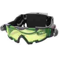 Night Vision Goggles With Flip-out Blue LED Lights