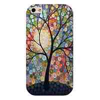 Dot Tree Pattern Back Case for iPhone 4/4S