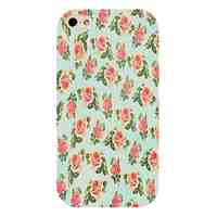 Little Rose Pattern Back Case for iPhone 4/4S