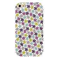 Colorful Little Flower Pattern Back Case for iPhone 4/4S