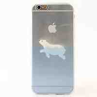 Polar Bear Style TPU Soft Case for iPhone 6