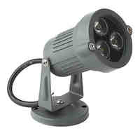 White 3-LED Lawn Lamp (3W95-265V6000-6300K)