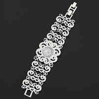 Women's Watch Fashionable Flower-shaped Alloy Bracelet
