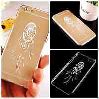 Small Dreamcatcher Pattern Transparent Back Case for iPhone 6 Plus