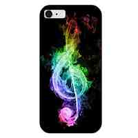 Colorful Musical Note Pattern Back Case for iPhone 6