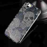 Skulls Pattern TPU Soft Case for iPhone 6