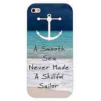 Anchor Pattern Hard Back Case for iPhone 6