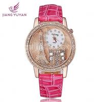 Women Fashion Rhinestone Casual Dress Watch Bracelet Ladies Watch(Assorted Colors)