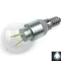 MORSEN E14 3 W 3 High Power LED 300 LM Cool White G45 Decorative LED Filament Bulbs AC 85-265 V