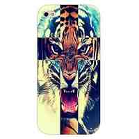 Tiger Pattern Hard Back Case for iPhone 4/4S