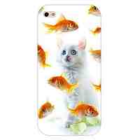 Cat Pattern Hard Back Case for iPhone 4/4S