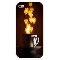 Cup Pattern Hard Back Case for iPhone 5/5S