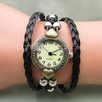 Women's Retro Bohemian Weave Auartz Watch