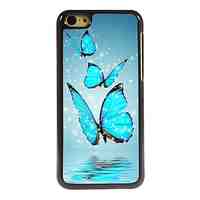 Butterfly Design Aluminum Hard Case for iPhone 5C