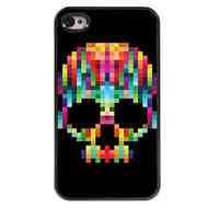 Cool Skull Pattern Aluminum Hard Case for iPhone 4/4S