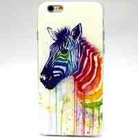 Zebra Pattern TPU Soft Case for iPhone 6