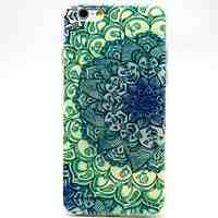 Peacock Feather Pattern TPU Soft Case for iPhone 6