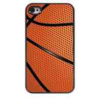 Basketball Design Aluminum Hard Case for iPhone 4/4S