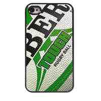 Rugby Design Aluminum Hard Case for iPhone 4/4S