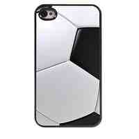 Football Design Aluminum Hard Case for iPhone 4/4S