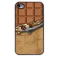 Chocolate Style Aluminum Hard Case for iPhone 4/4S