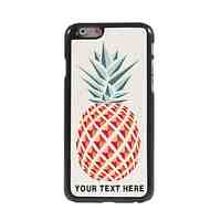 Personalized Phone Case - Pineapple Design Metal Case for iPhone 6