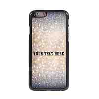 Personalized Phone Case - Sparkle Design Metal Case for iPhone 6