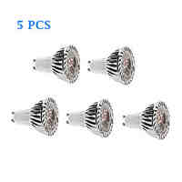 5 pcs GU10 3 W 3 High Power LED 280 LM Warm White / Cool White LED Filament Bulbs AC 220-240 V