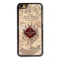 The Marauders Map Design Aluminum Hard Case for iPhone 5C