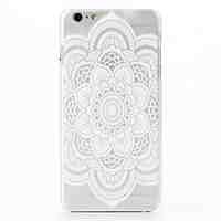 Flower Pattern PC Back Cover Case for iPhone 6