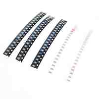 100PCS 1206 3.2x1.6mm SMD SMT LED - (GreenBlueWhiteYellowRed)