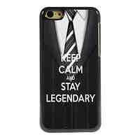 Keep Calm and Stay Legendary Design Aluminum Case for iPhone 5C