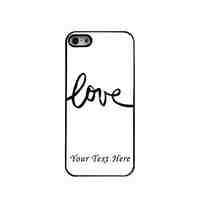 Personalized Phone Case - I Love Design Metal Case for iPhone 5/5S