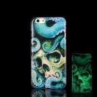 Skull Pattern Glow in the Dark Hard Case for iPhone 6