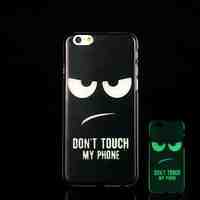 Cartoons Pattern Glow in the Dark Hard Case for iPhone 6