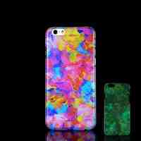 Colorful Pattern Glow in the Dark Hard Case for iPhone 6