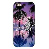 Coconut Palm Pattern Hard Back Case for iphone 5/5s