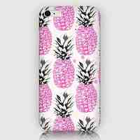 Abacaxi Pattern Back Case for iPhone 6