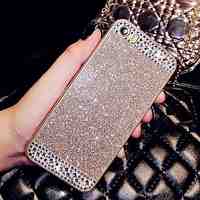 Glitter Case with Diamond for iPhone 5/5S (Assorted Colors)