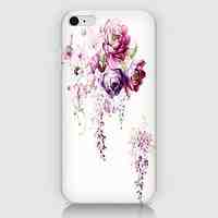 Rose Pattern Back Case for iPhone 6