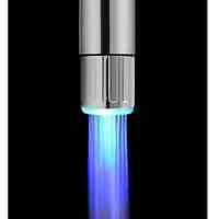 Battery-Free  Stylish Water Powered Kitchen Blue LED Faucet Light