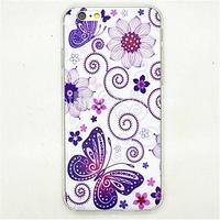 Butterfly Pattern Soft TPU Case for iPhone 6