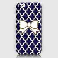 Bowknot Pattern Back Case for iPhone 6 Plus