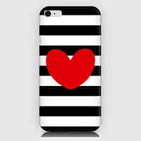 Loving Heart Pattern Back Case for iPhone 6 Plus