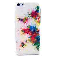 Colorful Oil Painting Pattern Hard Cover Case for iPhone 5C