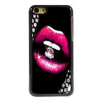 The Sexy Lip design Aluminum Hard Case for iPhone 5C