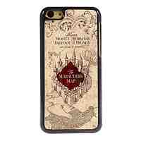 The Marauders Map Design Aluminum Hard Case for iPhone 5C