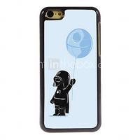 Cartoon Child with Balloon Design Aluminum Hard Case for iPhone 5C